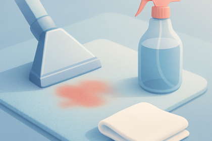 Hoe verwijder je vlekken uit tapijt