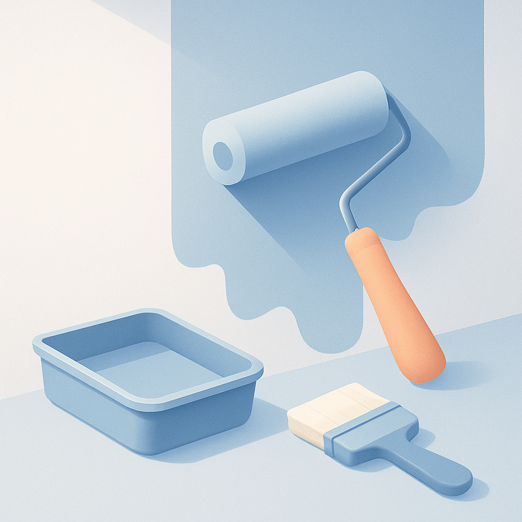 Muren schilderen stappenplan