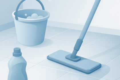 PVC vloer schoonmaken