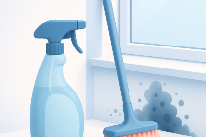 Schimmel in huis verwijderen