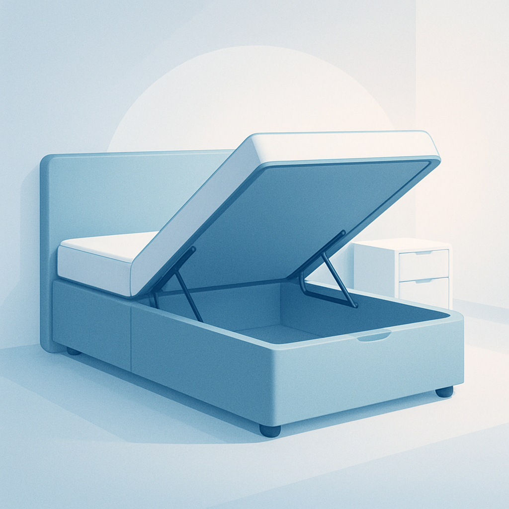 beste boxspring met opbergruimte