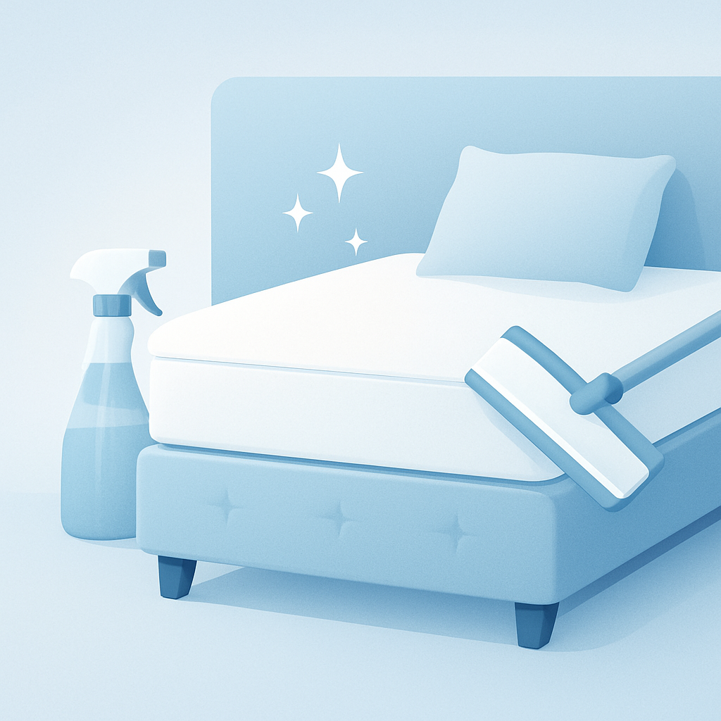 boxspring schoonmaken