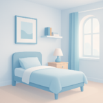 kleine slaapkamer inrichten