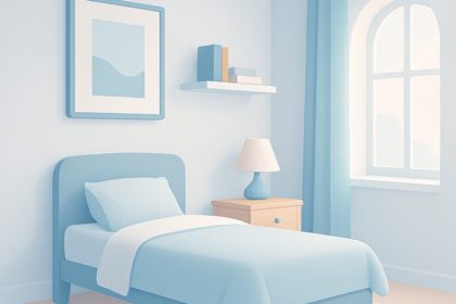 kleine slaapkamer inrichten