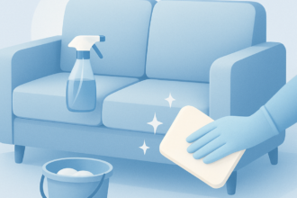 microvezel bank schoonmaken