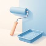 muur verven zonder strepen