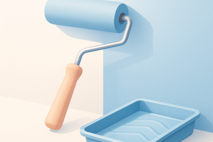 muur verven zonder strepen