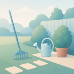 onderhoudsvriendelijke tuin