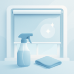 rolgordijnen schoonmaken