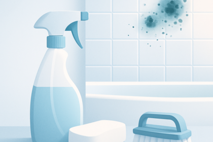 schimmel badkamer verwijderen