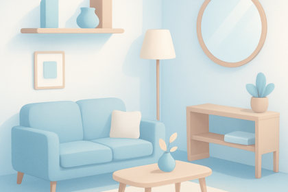 smalle woonkamer inrichten