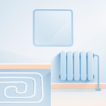vloerverwarming of radiatoren