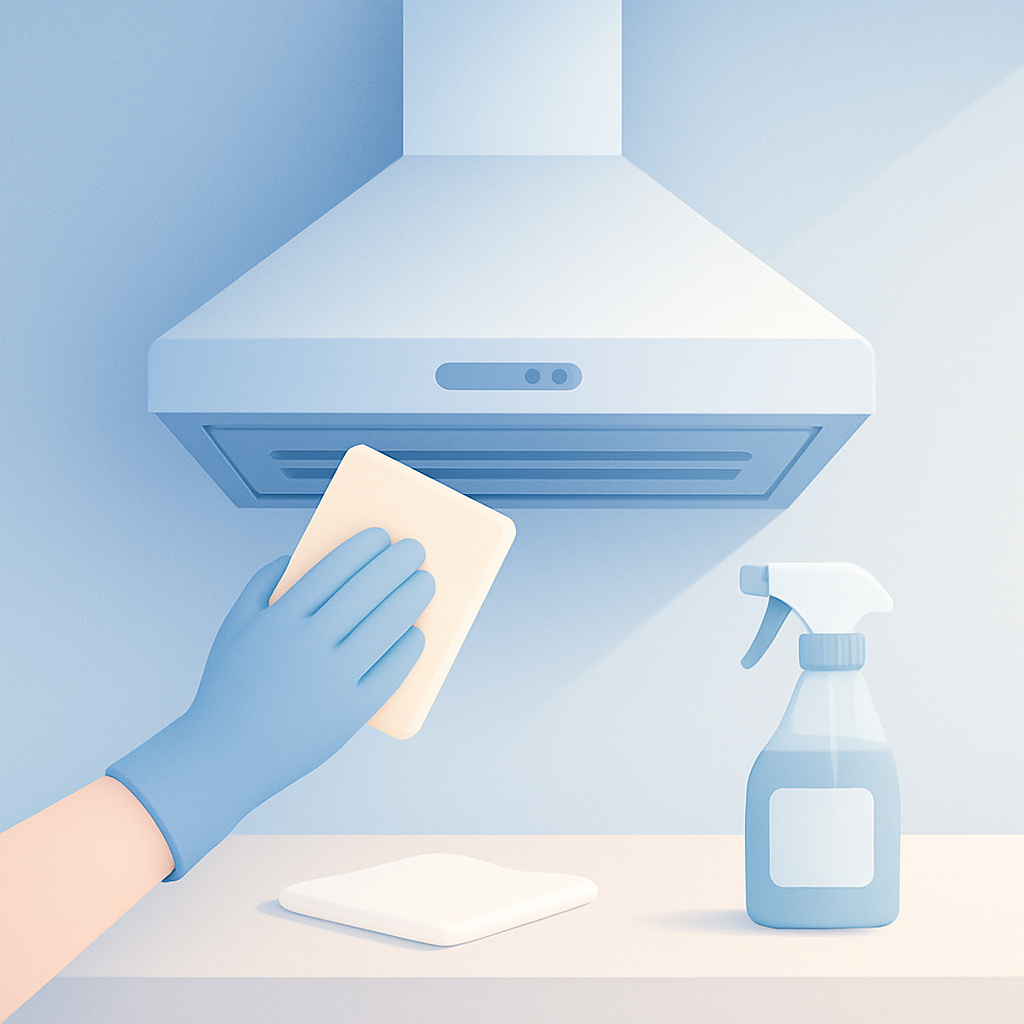 afzuigkap schoonmaken