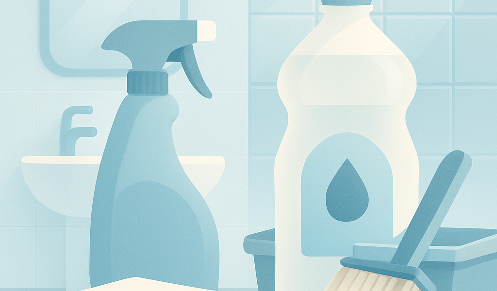 badkamer schoonmaken azijn