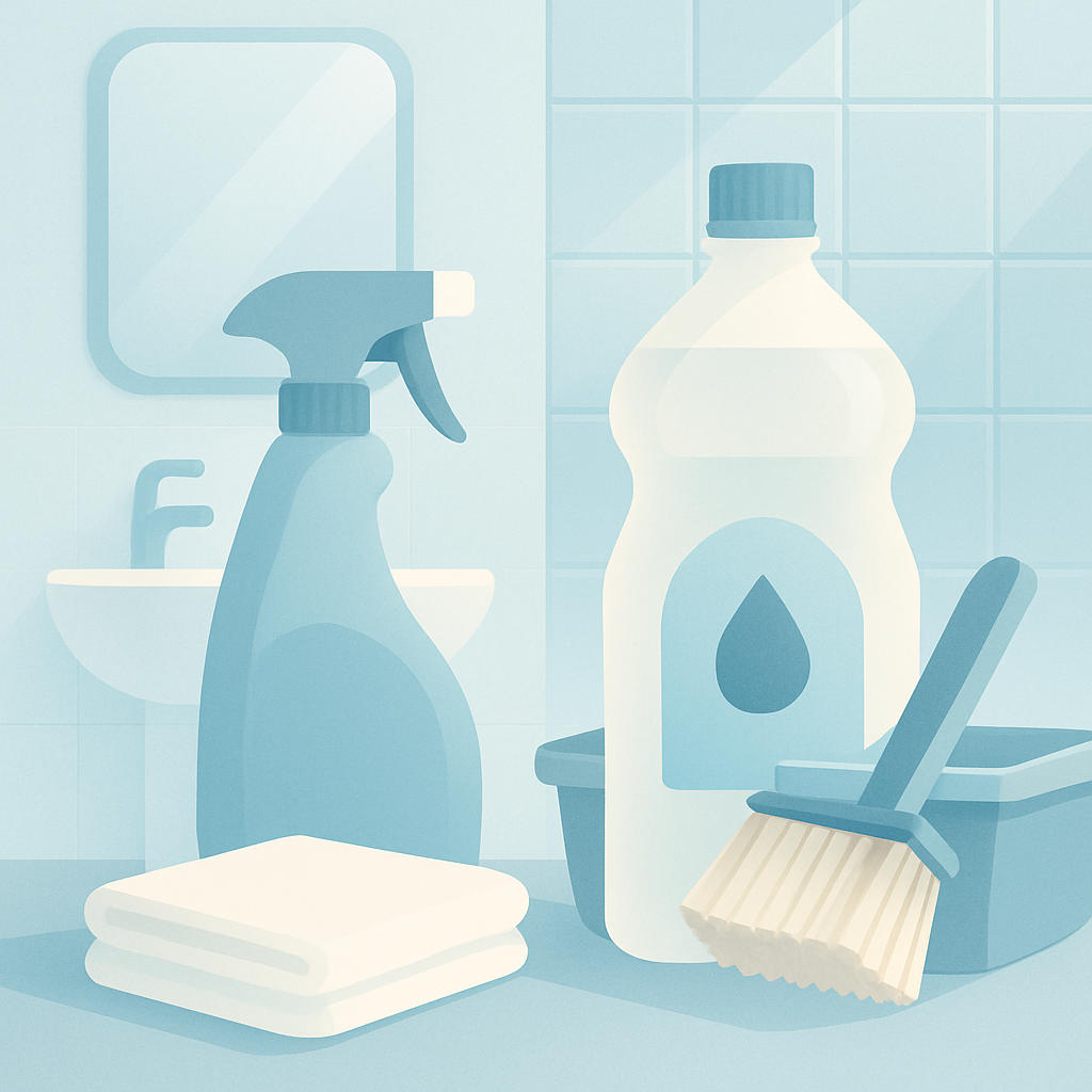 badkamer schoonmaken azijn