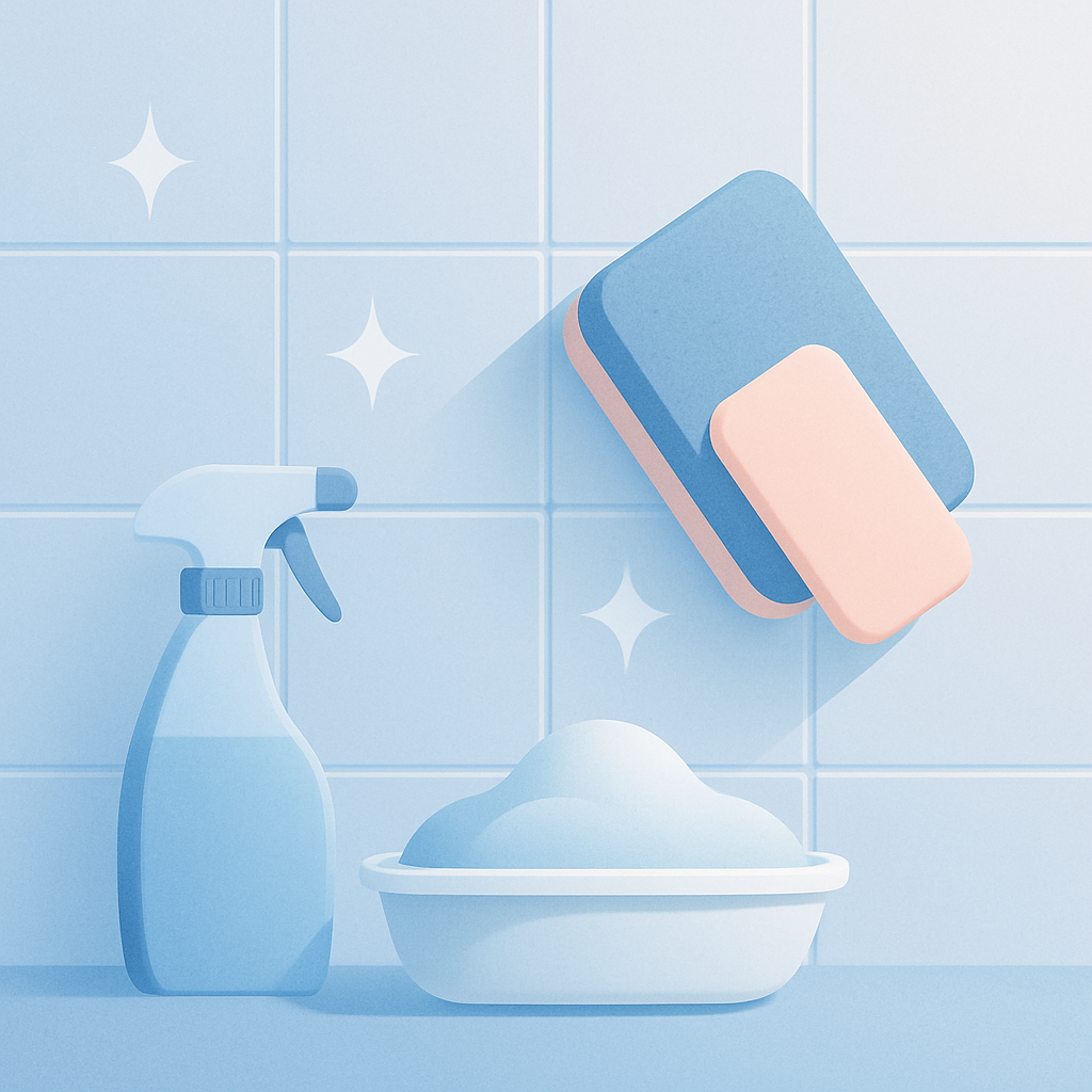 badkamer tegels schoonmaken