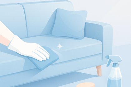 bank reinigen zonder stoomreiniger