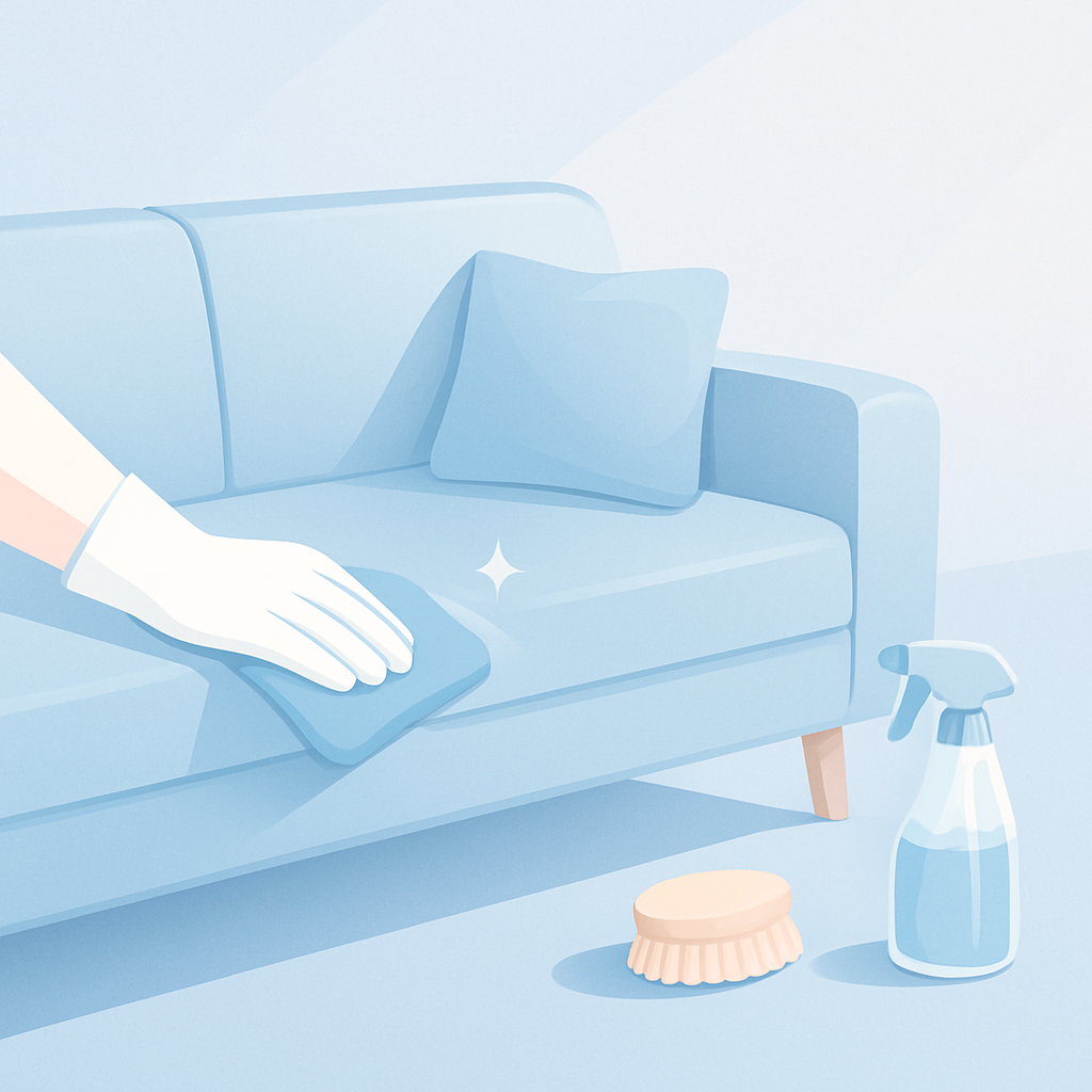 bank reinigen zonder stoomreiniger