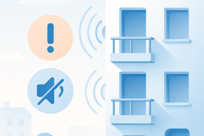 geluidsoverlast appartement