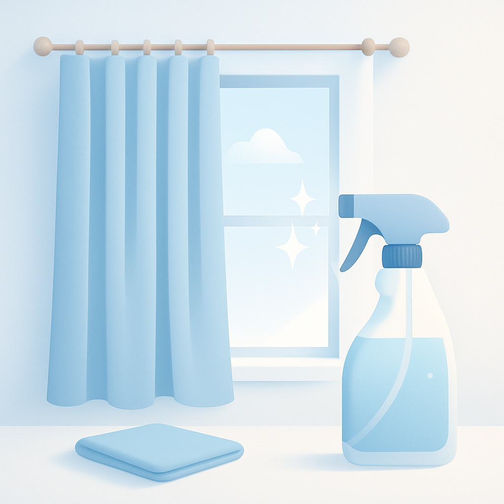 gordijnen reinigen