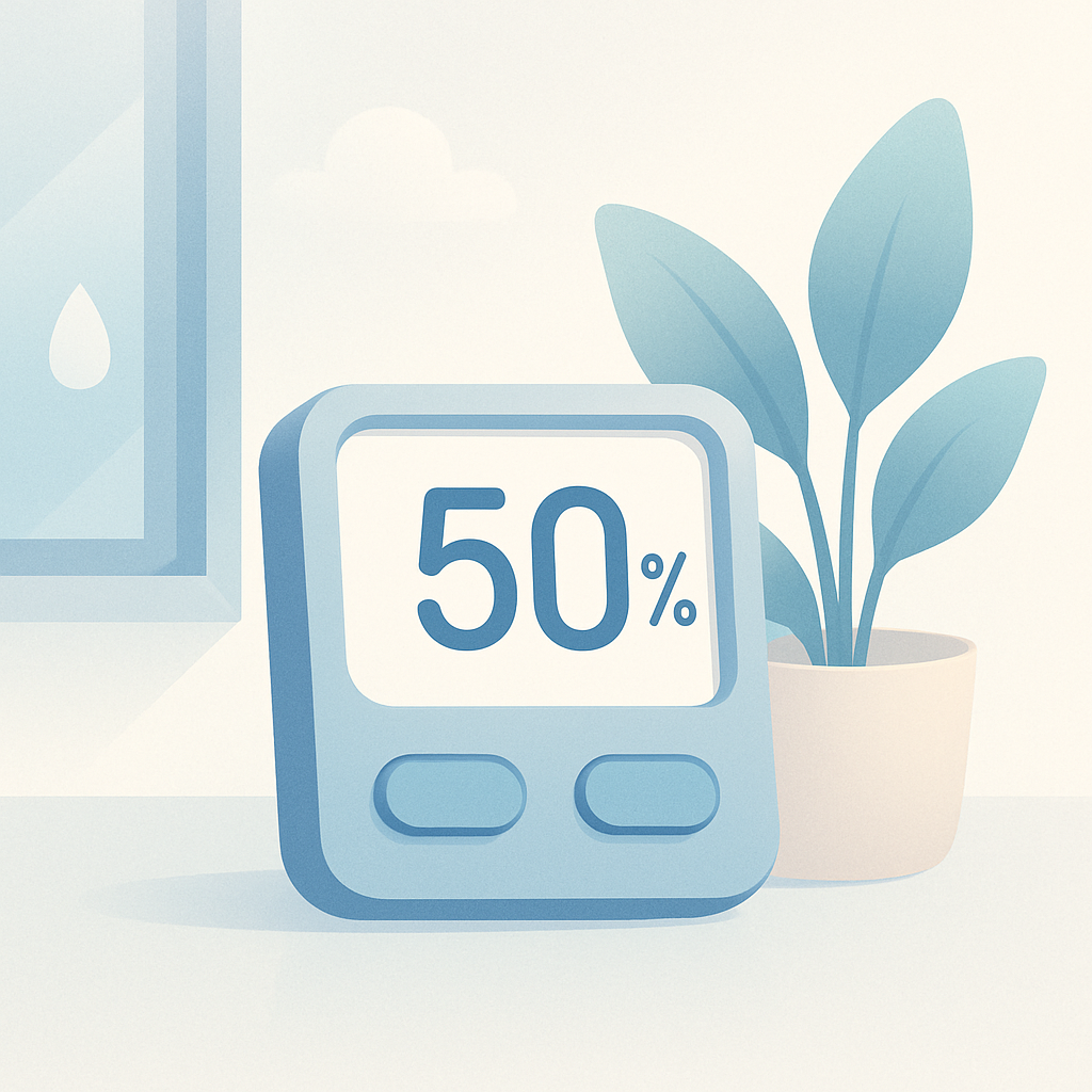 ideale luchtvochtigheid huis