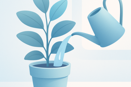 kamerplanten water geven