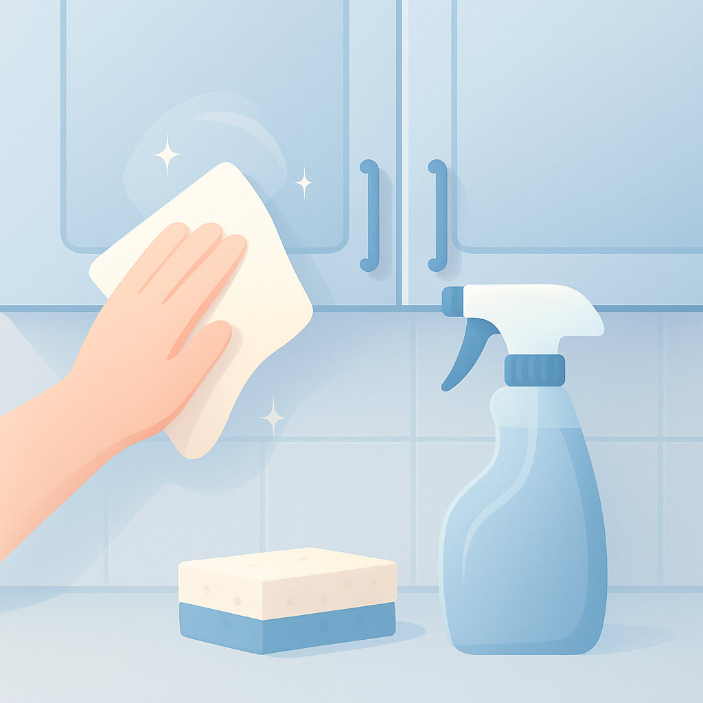 keukenkastjes schoonmaken