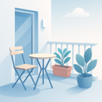 klein balkon inrichten