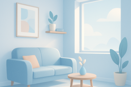 kleine woonkamer groter laten lijken