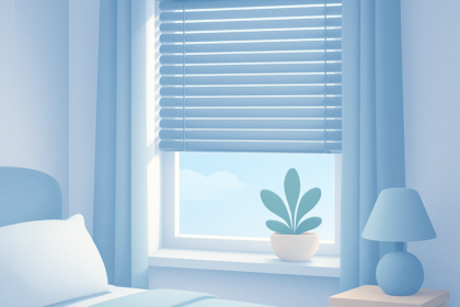 raamdecoratie voor slaapkamer