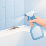 schimmel op kit verwijderen