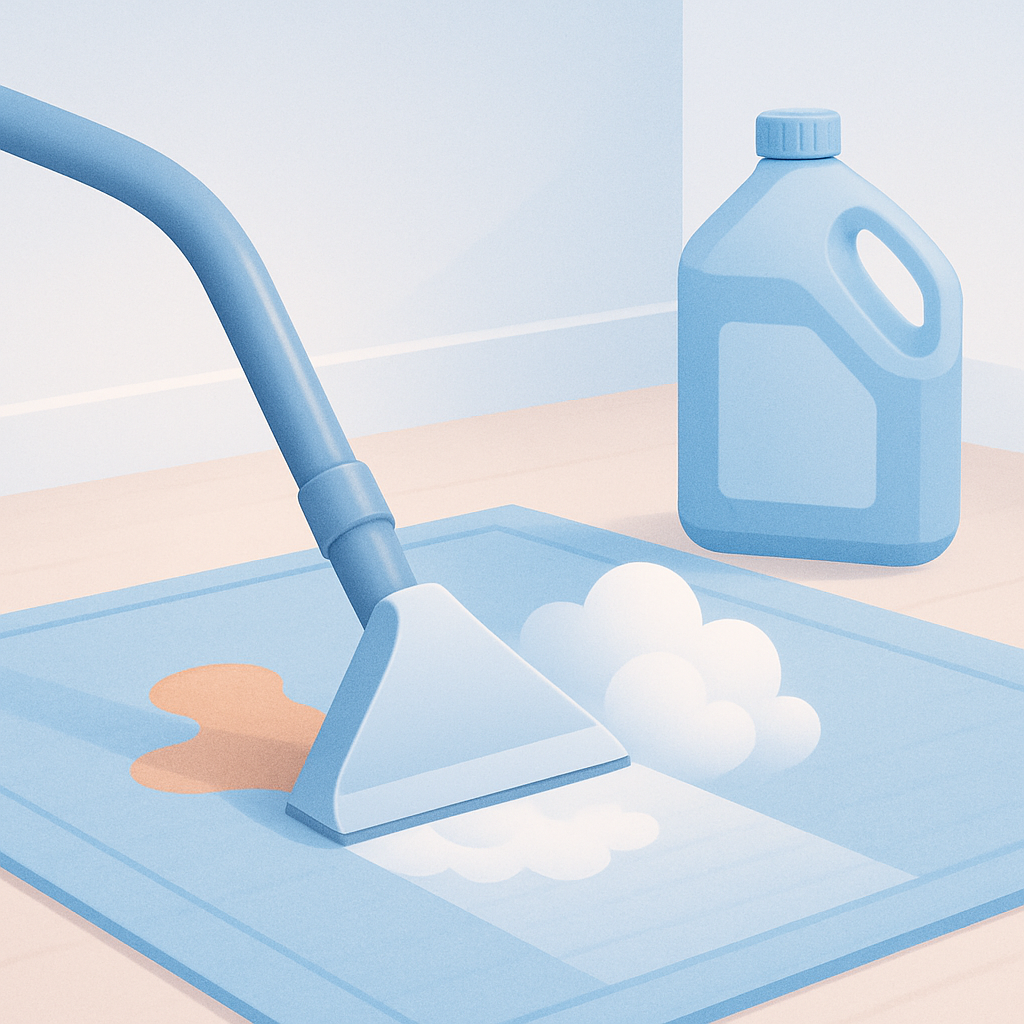 tapijt reinigen zelf doen